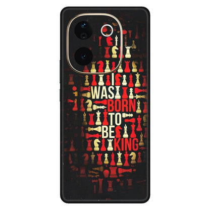 VIVO Z/V/X/T/U/S Series Phone Skins (All Models) - Born To Be King - Matte Finish (M-73) Vivo T3 Pro (5G)
