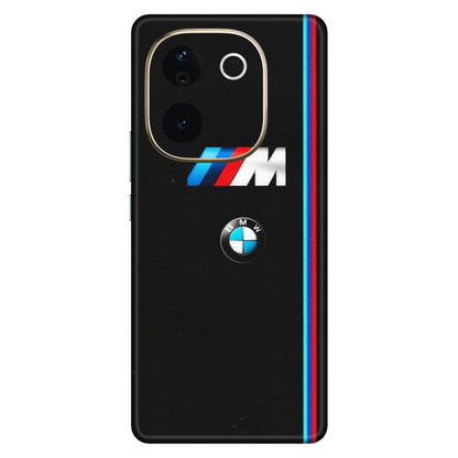 VIVO Z/V/X/T/U/S Series Phone Skins (All Models) - Styling With Black BMW - Matte Finish (M-74) Vivo T3 Pro (5G)