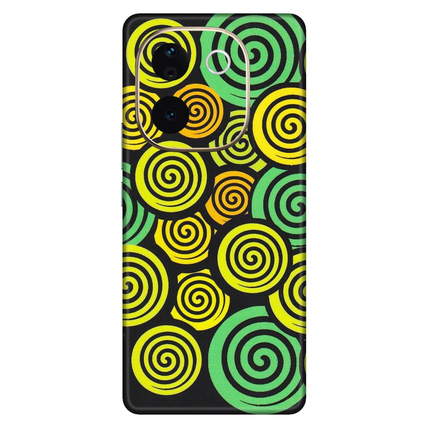VIVO Z/V/X/T/U/S Series Phone Skins (All Models) - Crazy Spiral - Matte Finish (M-91) Vivo T3 Pro (5G)