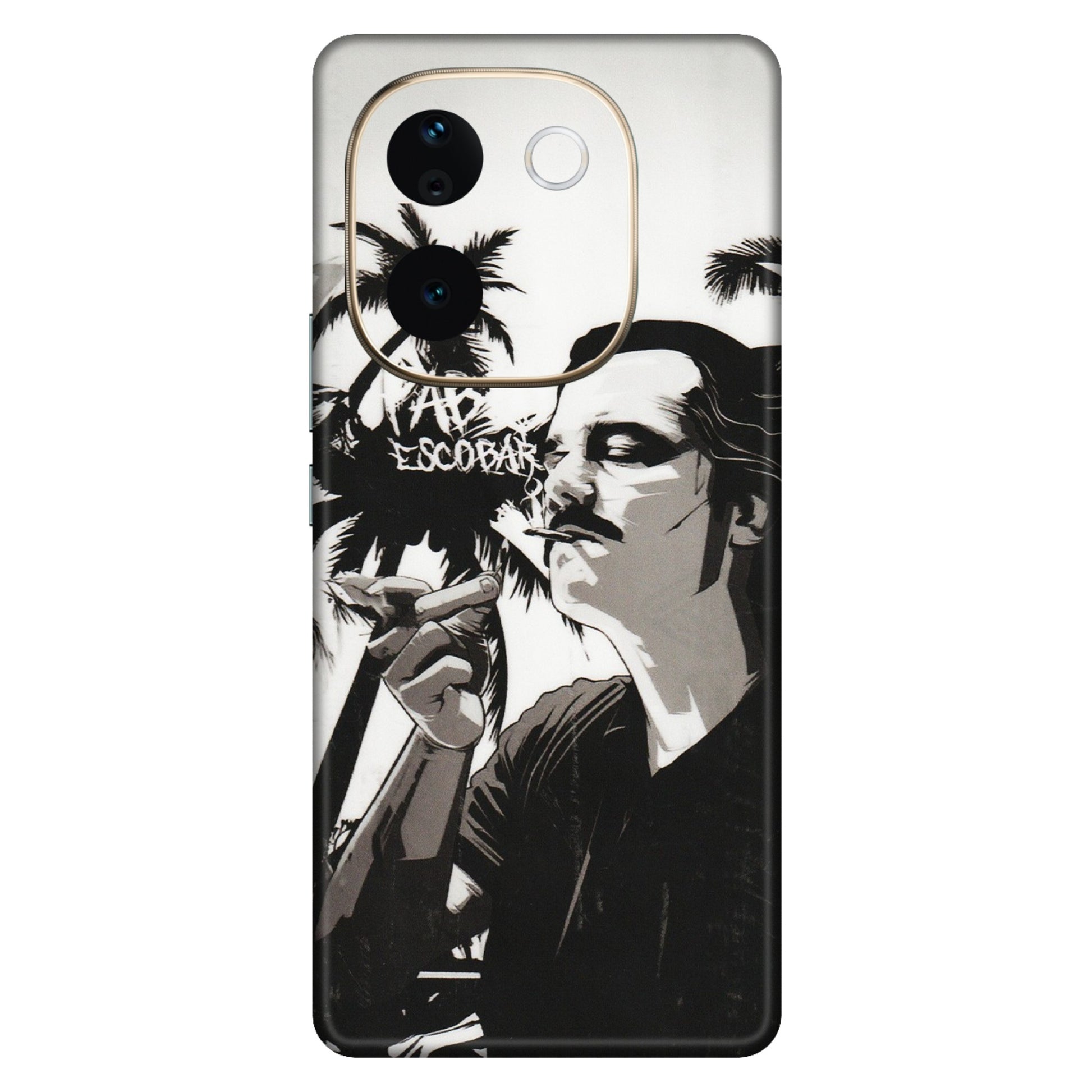 VIVO Z/V/X/T/U/S Series Phone Skins (All Models) - Pab Escobar - Transparent Finish (T-05) Vivo T3 Pro (5G)