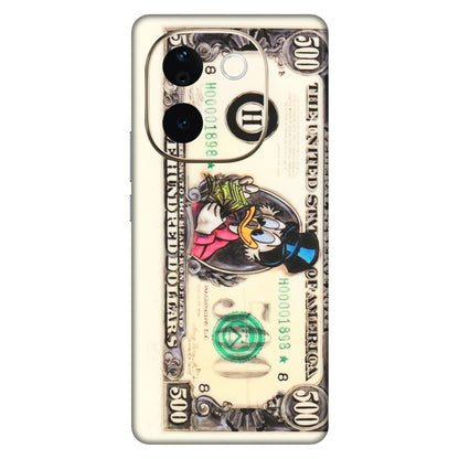 VIVO Z/V/X/T/U/S Series Phone Skins (All Models) - Five Hundred Dollar Duck - Transparent Finish (T-15) Vivo T3 Pro (5G)
