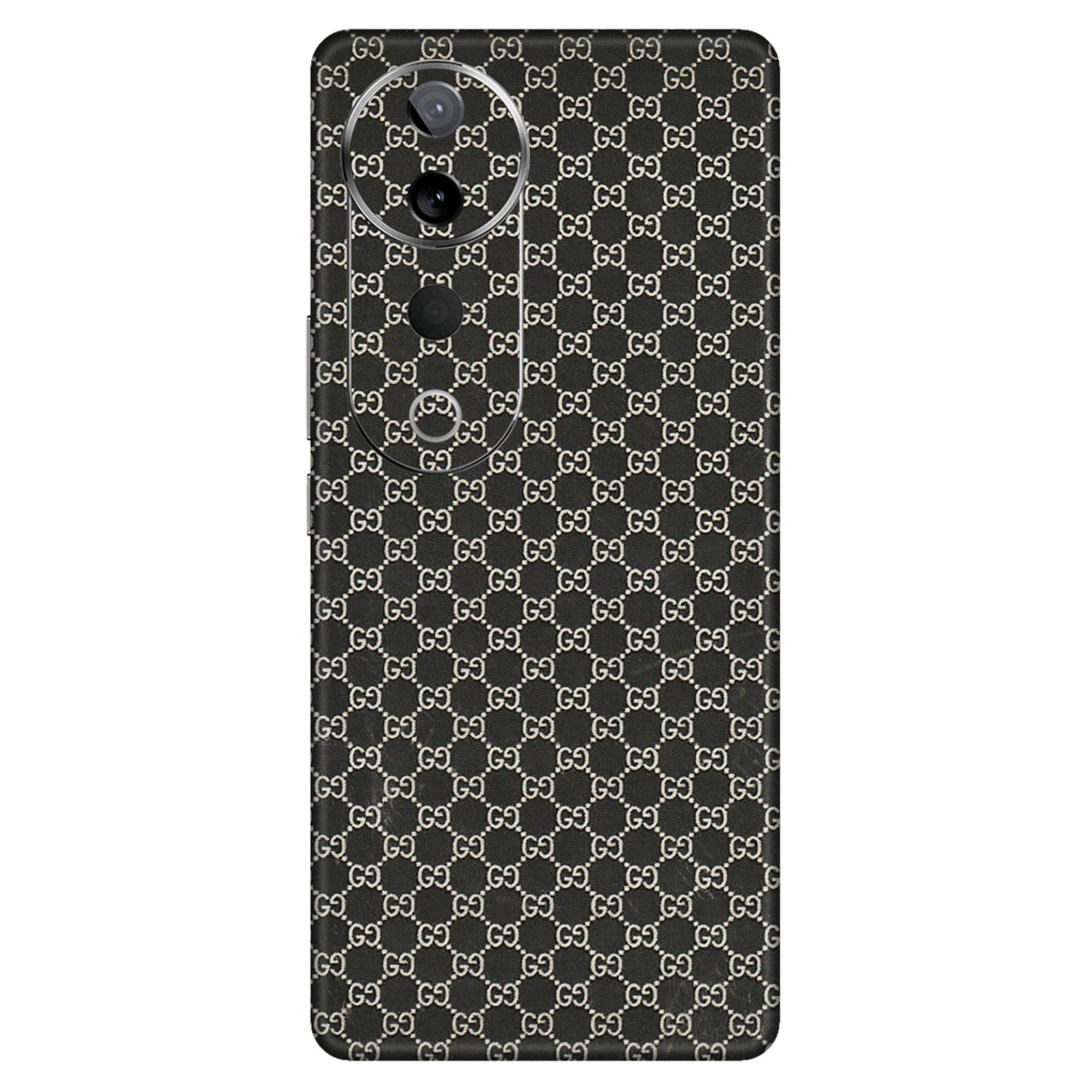VIVO Z/V/X/T/U/S Series Phone Skins (All Models) - Black G Print - 3D Embossed Finish (L-109) Vivo T3 Ultra (5G)