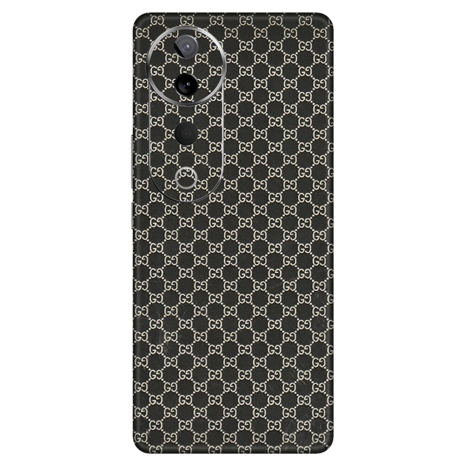 VIVO Z/V/X/T/U/S Series Phone Skins (All Models) - Black G Print - 3D Embossed Finish (L-109) Vivo T3 Ultra (5G)