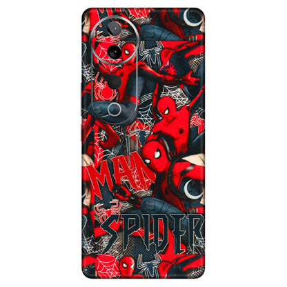 VIVO Z/V/X/T/U/S Series Phone Skins (All Models) - SpiderMan Cool - 3D Embossed Finish (L-188) Vivo T3 Ultra (5G)