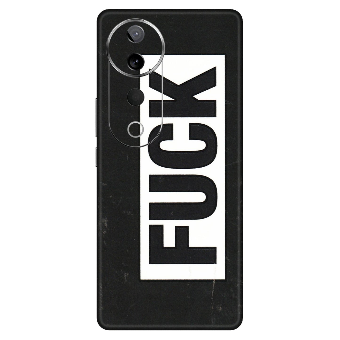 VIVO Z/V/X/T/U/S Series Phone Skins (All Models) - The F Word - 3D Embossed Finish (L-255) Vivo T3 Ultra (5G)