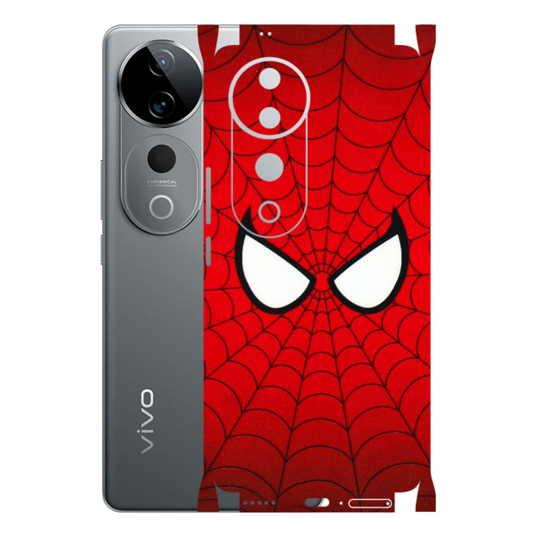 VIVO Z/V/X/T/U/S Series Phone Skins (All Models) - Spidey Eyes - 3D Embossed Finish (L-257) Vivo T3 Ultra (5G)