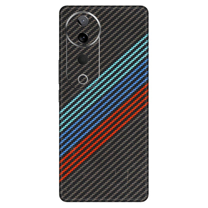 VIVO Z/V/X/T/U/S Series Phone Skins (All Models) - Carbon BM - 3D Embossed Finish (L-302) Vivo T3 Ultra (5G)
