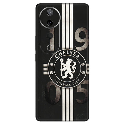 VIVO Z/V/X/T/U/S Series Phone Skins (All Models) - Chelsea Fan Club - 3D Embossed Finish (L-36) Vivo T3 Ultra (5G)