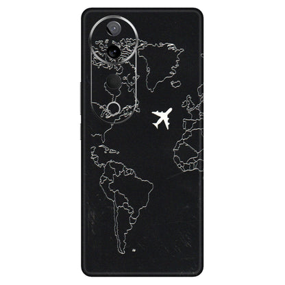 VIVO Z/V/X/T/U/S Series Phone Skins (All Models) - Never Ending Travel - 3D Embossed Finish (L-79) Vivo T3 Ultra (5G)