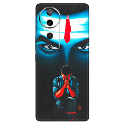 VIVO Z/V/X/T/U/S Series Phone Skins (All Models) - Mahakal Bhakt - Matte Finish (M-112) Vivo T3 Ultra (5G)