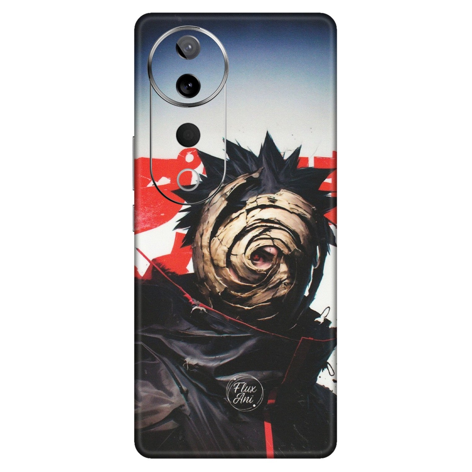 VIVO Z/V/X/T/U/S Series Phone Skins (All Models) - Obito Uchiha Cool Anime - Matte Finish (M-134) Vivo T3 Ultra (5G)