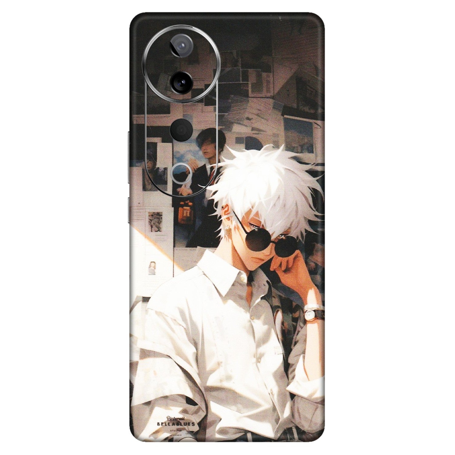 VIVO Z/V/X/T/U/S Series Phone Skins (All Models) - Gojo Satoru Jujustu Kaisen Anime - Matte Finish (M-156) Vivo T3 Ultra (5G)