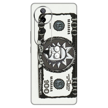 VIVO Z/V/X/T/U/S Series Phone Skins (All Models) - Rick And Morty Hundred Dollar Anime - Matte Finish (M-161) Vivo T3 Ultra (5G)