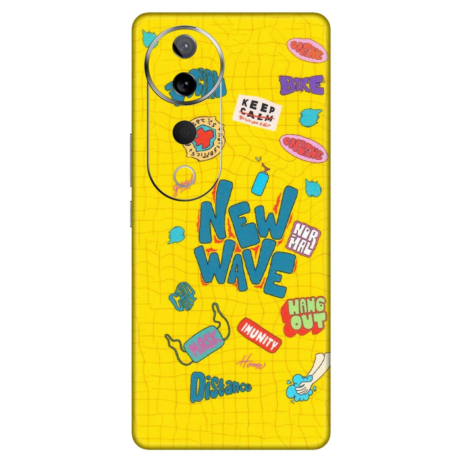 VIVO Z/V/X/T/U/S Series Phone Skins (All Models) - New Wave Life - Matte Finish (M-17) Vivo T3 Ultra (5G)