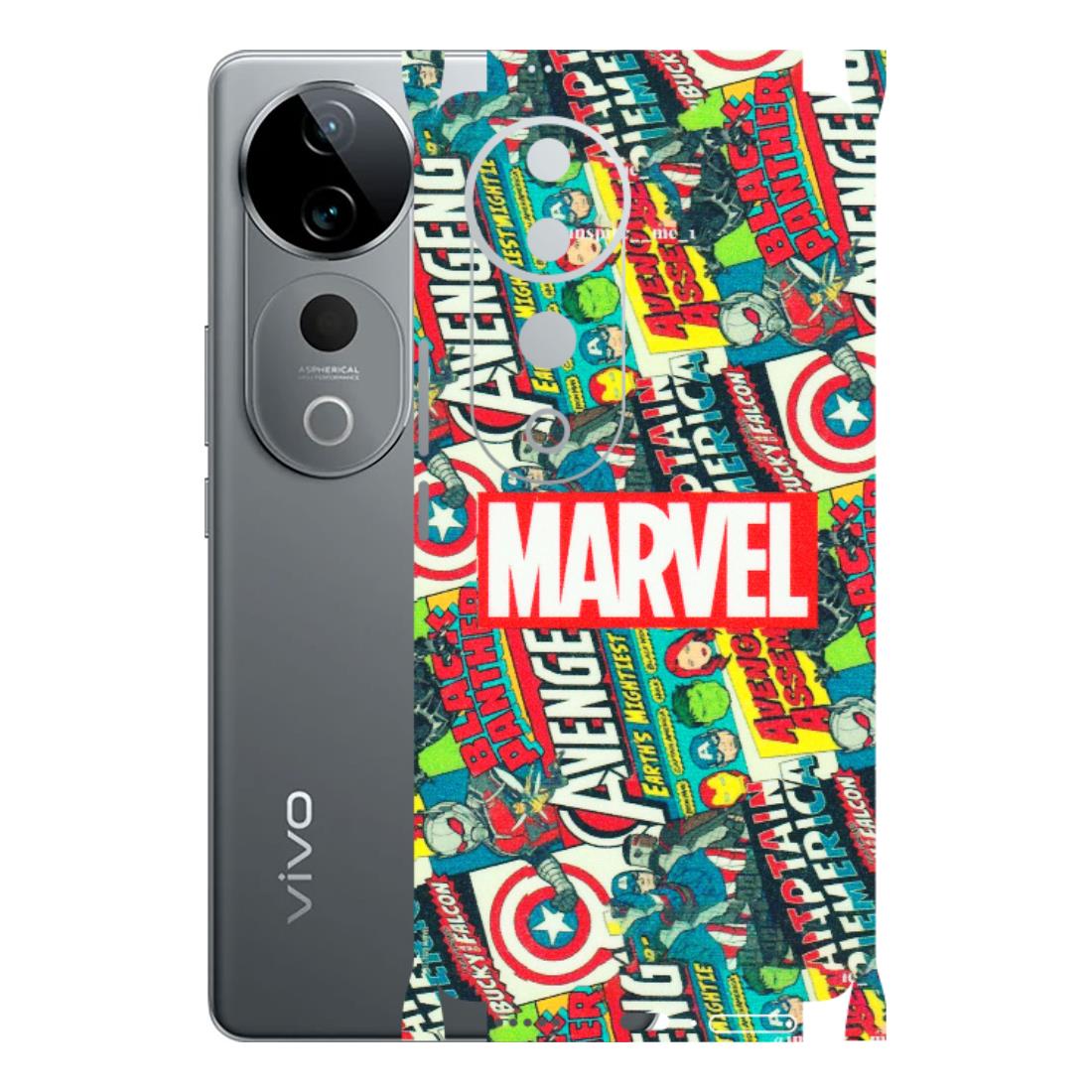 VIVO Z/V/X/T/U/S Series Phone Skins (All Models) - Marvel Comic Lover - Matte Finish (M-30) Vivo T3 Ultra (5G)