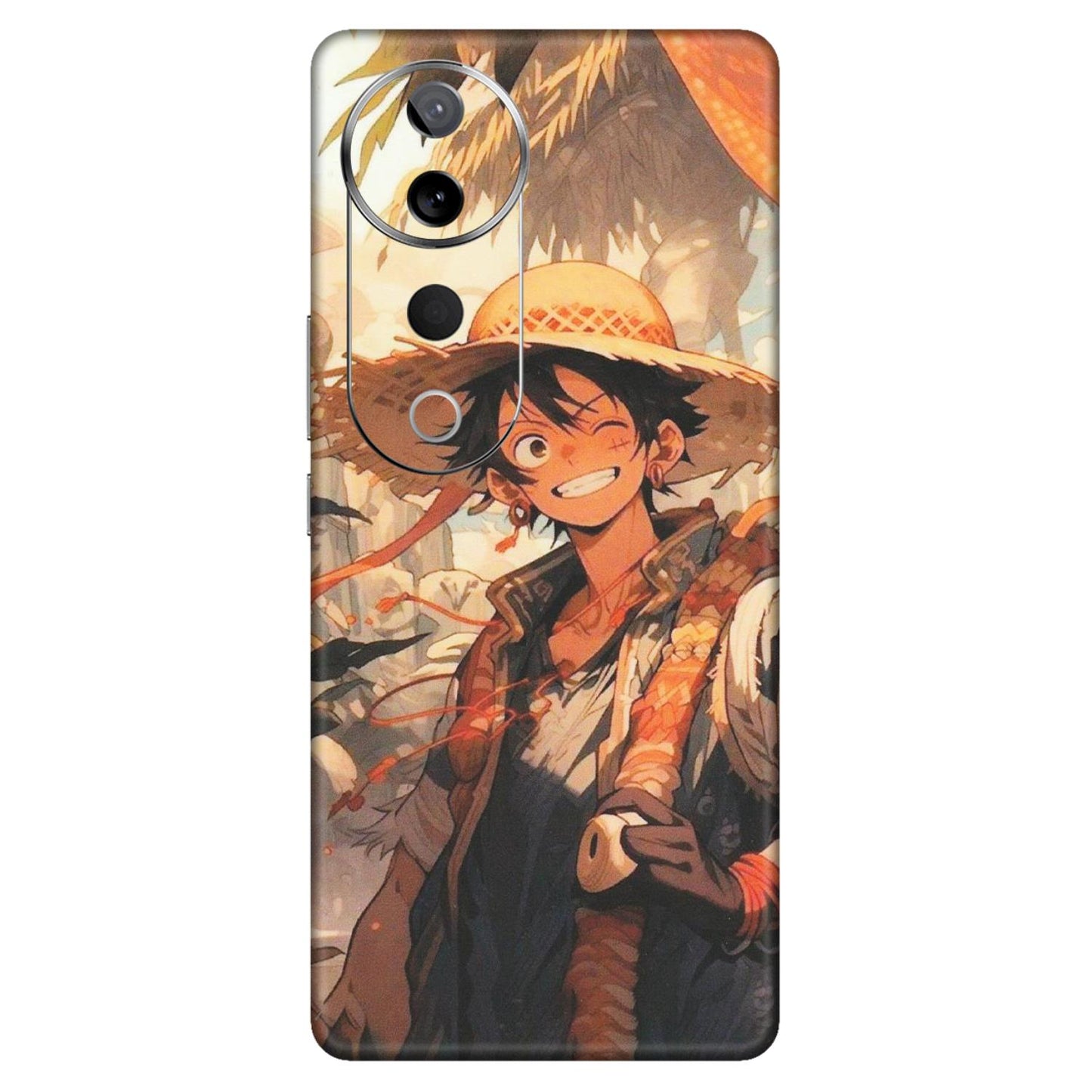VIVO Z/V/X/T/U/S Series Phone Skins (All Models) - Anime Character Smile - Matte Finish (M-33) Vivo T3 Ultra (5G)