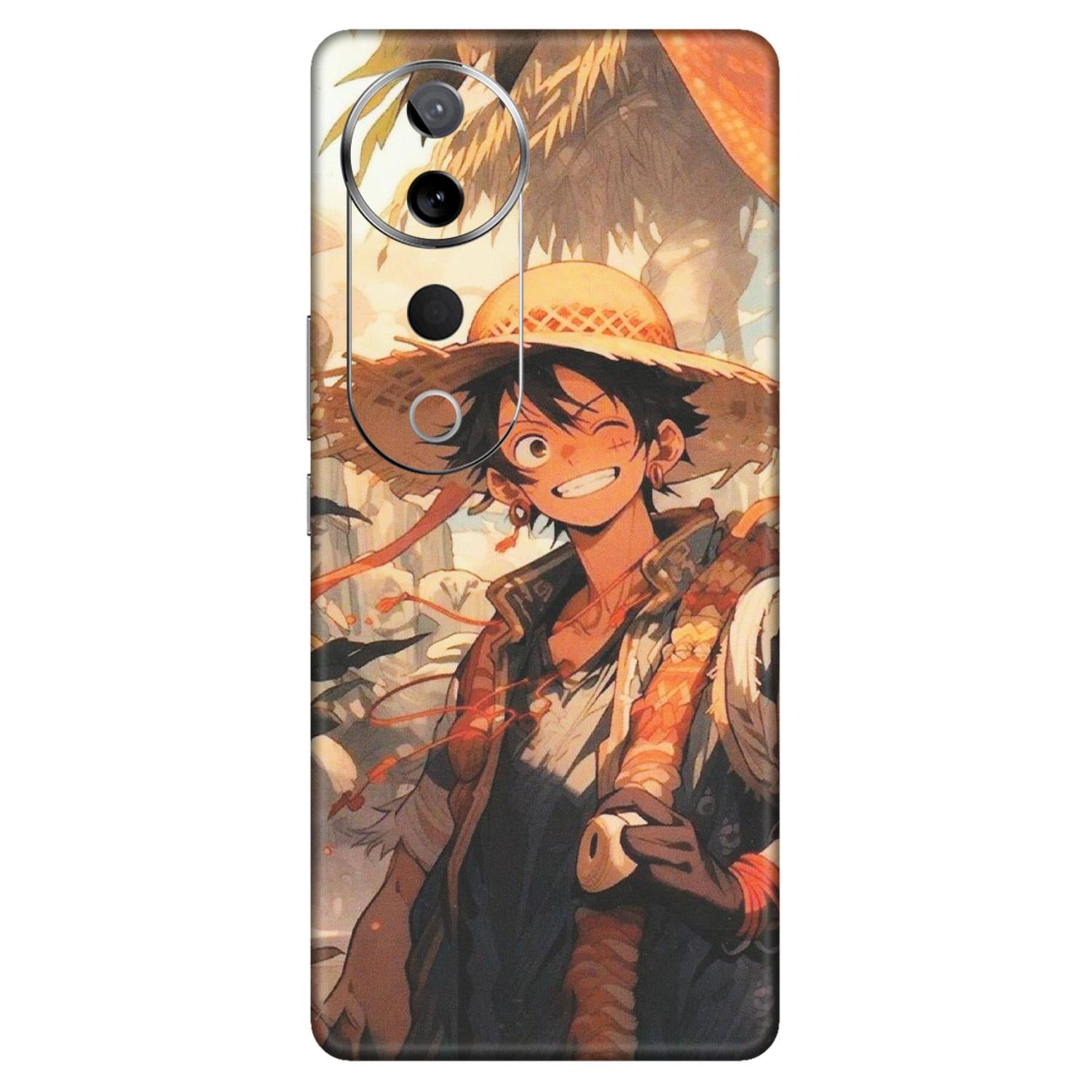 VIVO Z/V/X/T/U/S Series Phone Skins (All Models) - Anime Character Smile - Matte Finish (M-33) Vivo T3 Ultra (5G)