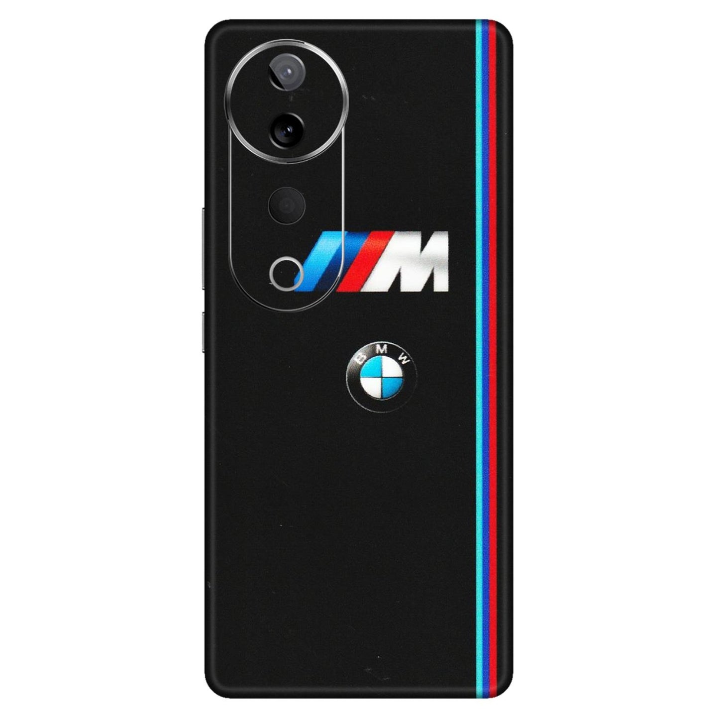 VIVO Z/V/X/T/U/S Series Phone Skins (All Models) - Styling With Black BMW - Matte Finish (M-74) Vivo T3 Ultra (5G)