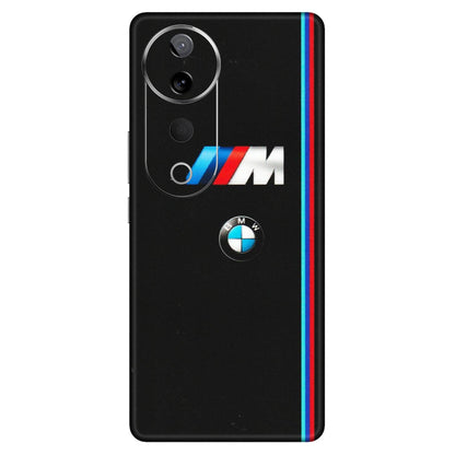 VIVO Z/V/X/T/U/S Series Phone Skins (All Models) - Styling With Black BMW - Matte Finish (M-74) Vivo T3 Ultra (5G)