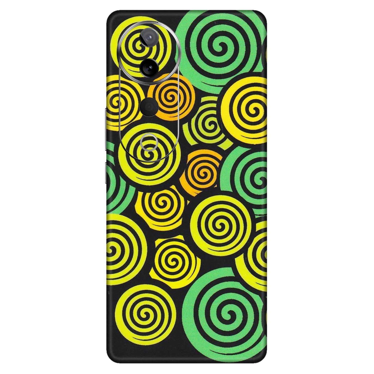 VIVO Z/V/X/T/U/S Series Phone Skins (All Models) - Crazy Spiral - Matte Finish (M-91) Vivo T3 Ultra (5G)
