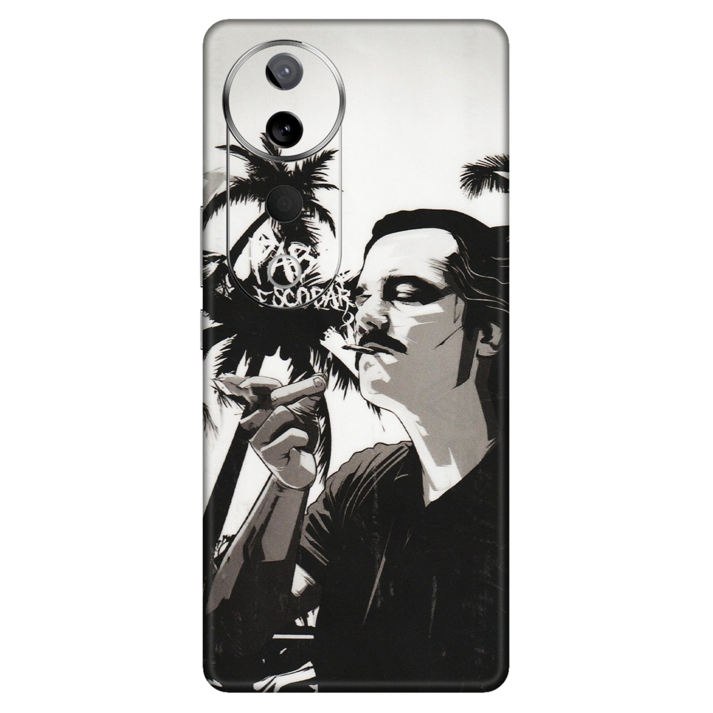VIVO Z/V/X/T/U/S Series Phone Skins (All Models) - Pab Escobar - Transparent Finish (T-05) Vivo T3 Ultra (5G)