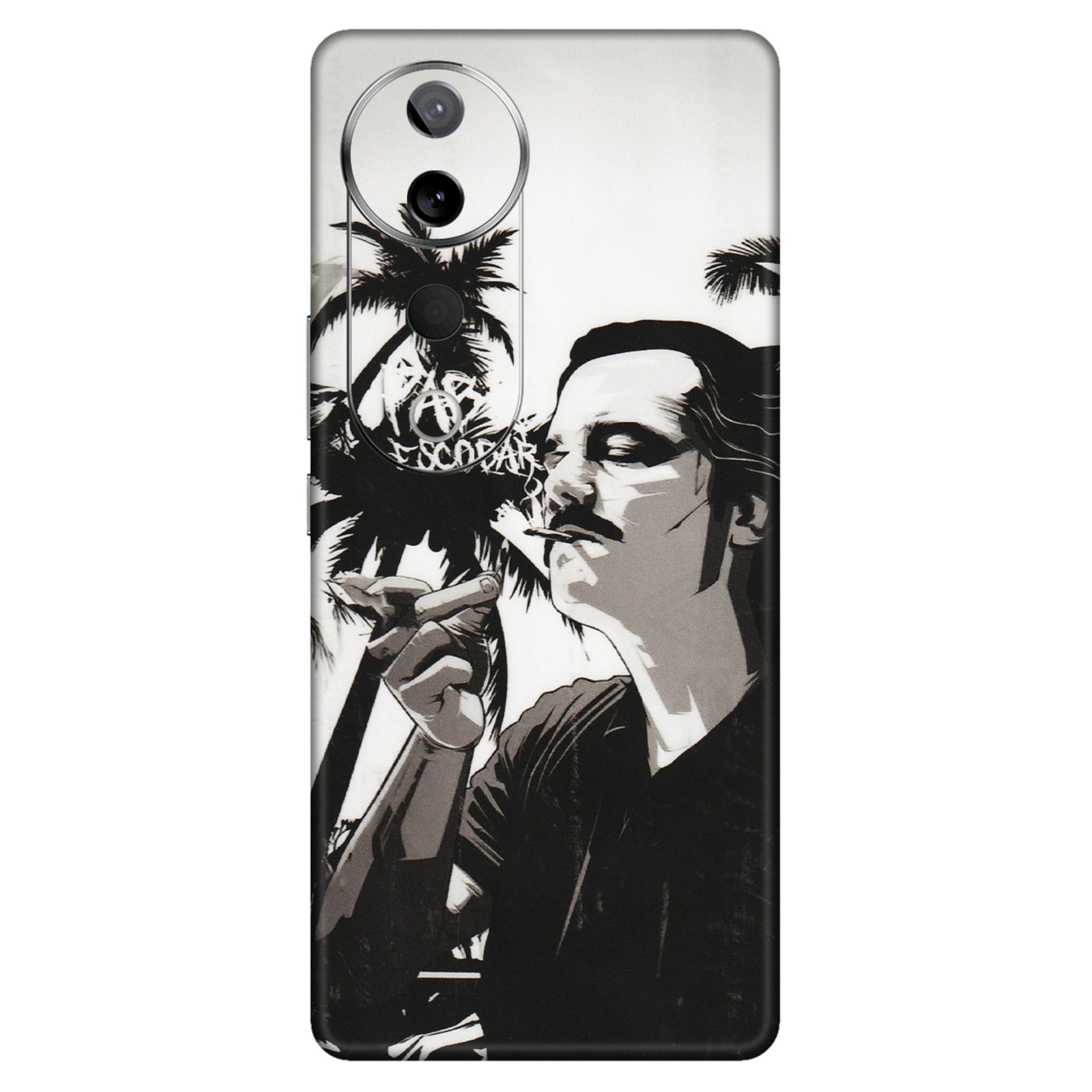 VIVO Z/V/X/T/U/S Series Phone Skins (All Models) - Pab Escobar - Transparent Finish (T-05) Vivo T3 Ultra (5G)