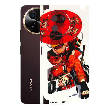 VIVO Z/V/X/T/U/S Series Phone Skins (All Models) - Naruto - 3D Embossed Finish (L-208) Vivo T3 X (5G)