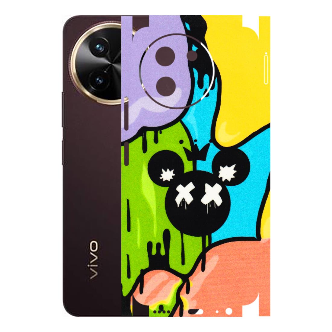 VIVO Z/V/X/T/U/S Series Phone Skins (All Models) - Gadgets Wrap - 3D Embossed Finish (L-217) Vivo T3 X (5G)