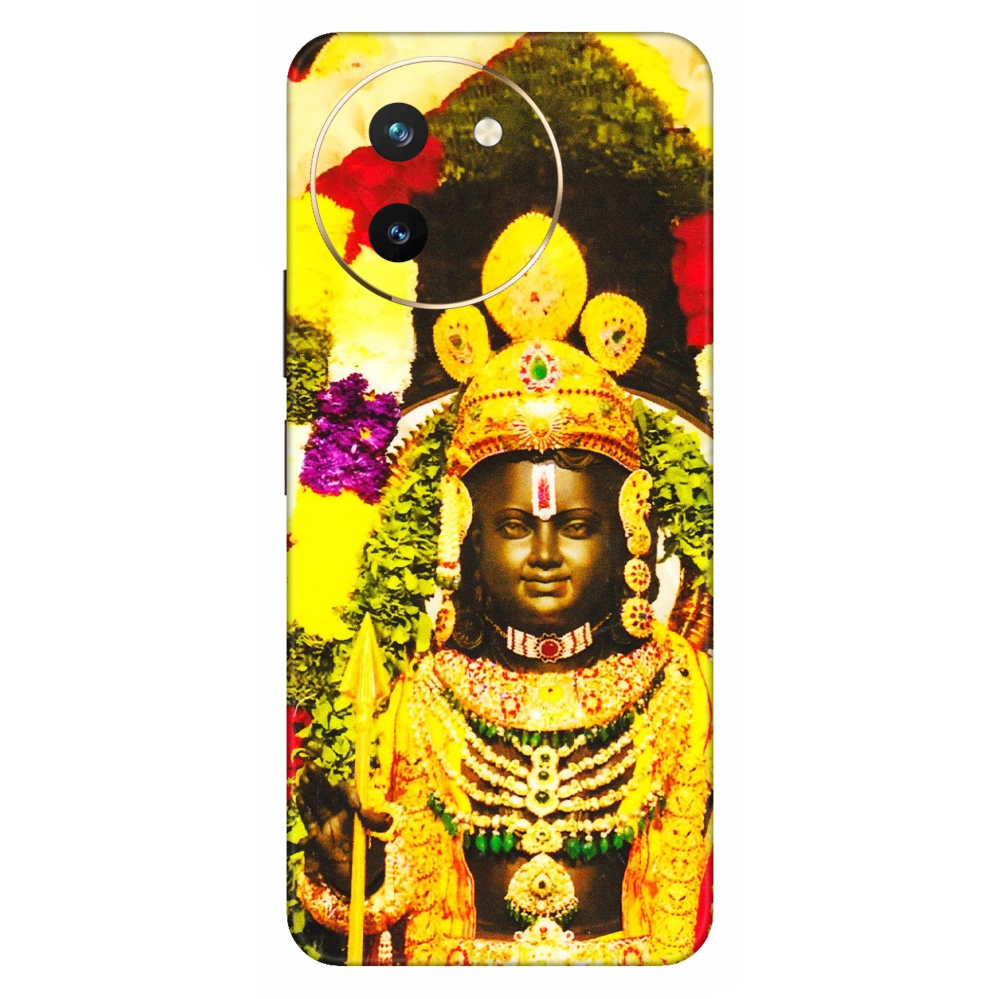 VIVO Z/V/X/T/U/S Series Phone Skins (All Models) - Ram Lalla Ayodhya - 3D Embossed Finish (L-103) Vivo T3 X (5G)