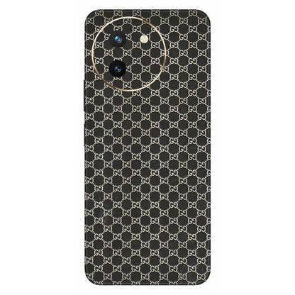 VIVO Z/V/X/T/U/S Series Phone Skins (All Models) - Black G Print - 3D Embossed Finish (L-109) Vivo T3 X (5G)