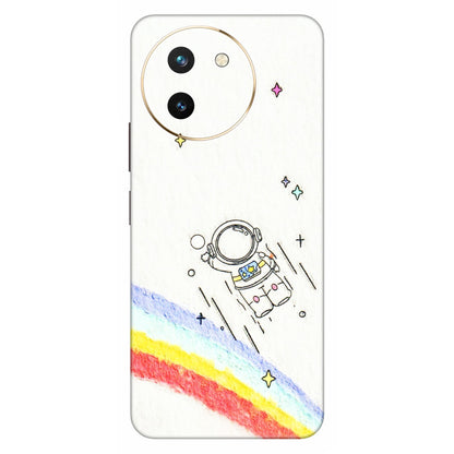VIVO Z/V/X/T/U/S Series Phone Skins (All Models) - Milkyway Astronaut - 3D Embossed Finish (L-110) Vivo T3 X (5G)