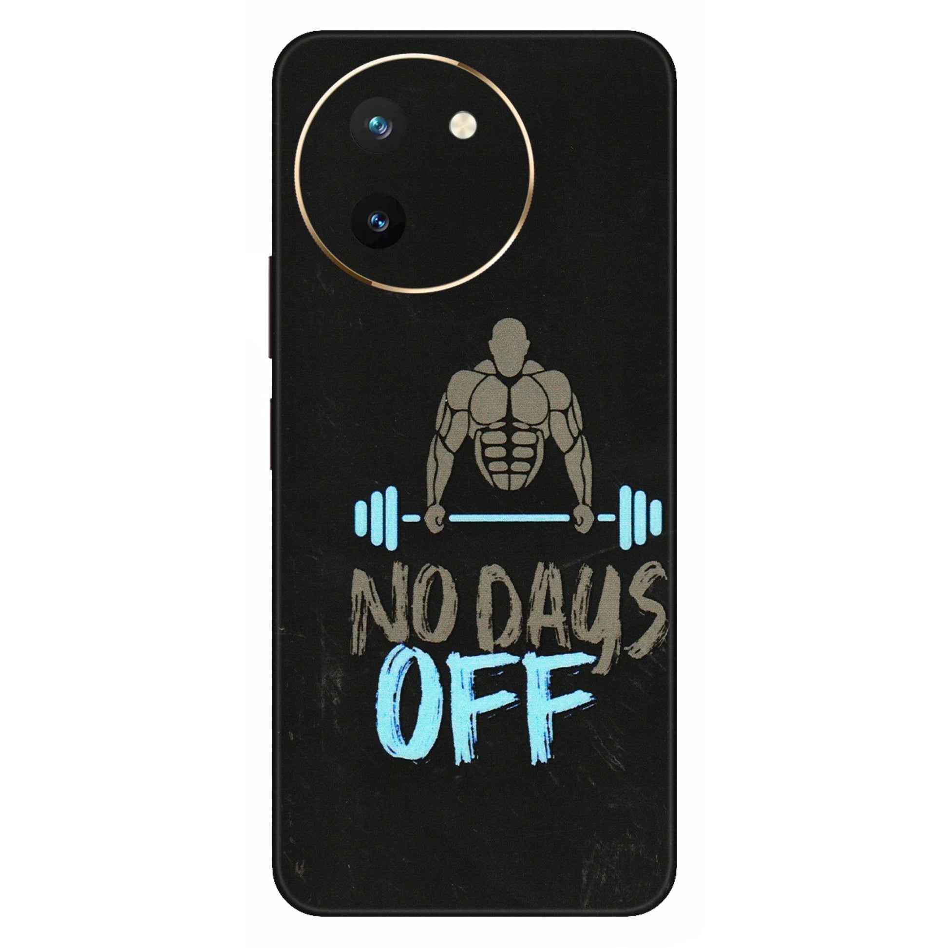 VIVO Z/V/X/T/U/S Series Phone Skins (All Models) - Gym Lover - 3D Embossed Finish (L-127) Vivo T3 X (5G)