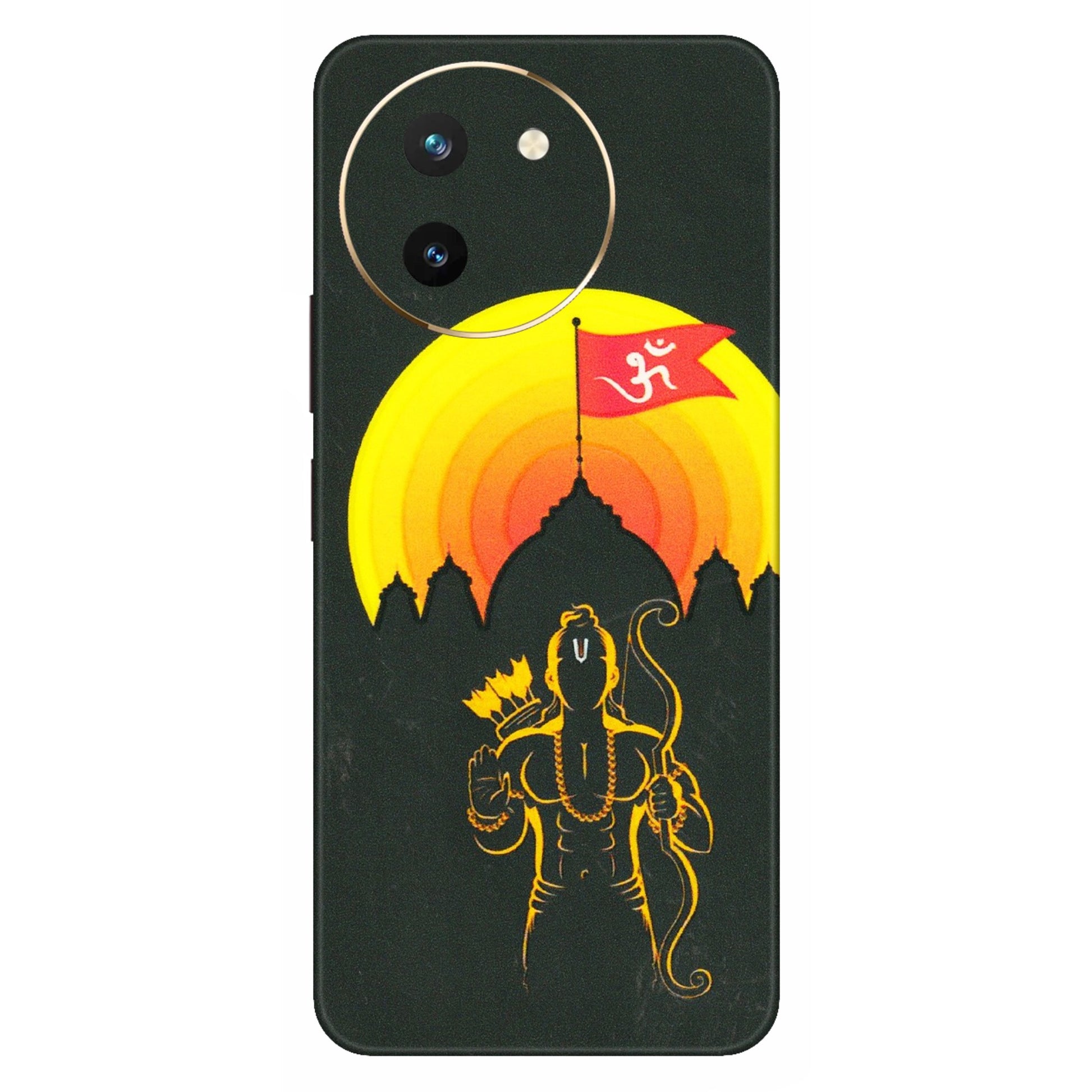 VIVO Z/V/X/T/U/S Series Phone Skins (All Models) - Lord Ram - 3D Embossed Finish (L-132) Vivo T3 X (5G)