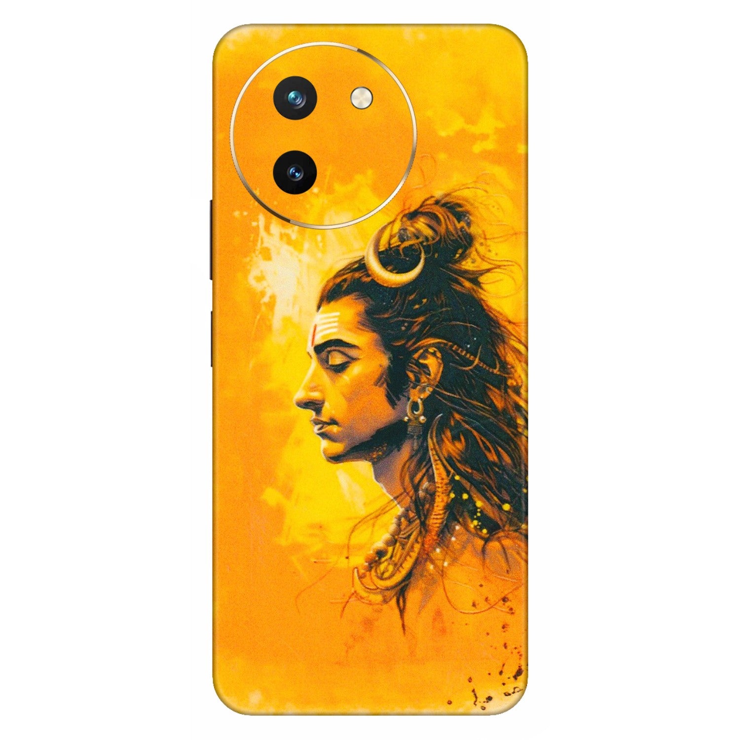 VIVO Z/V/X/T/U/S Series Phone Skins (All Models) - Shiv Shakti - 3D Embossed Finish (L-14) Vivo T3 X (5G)