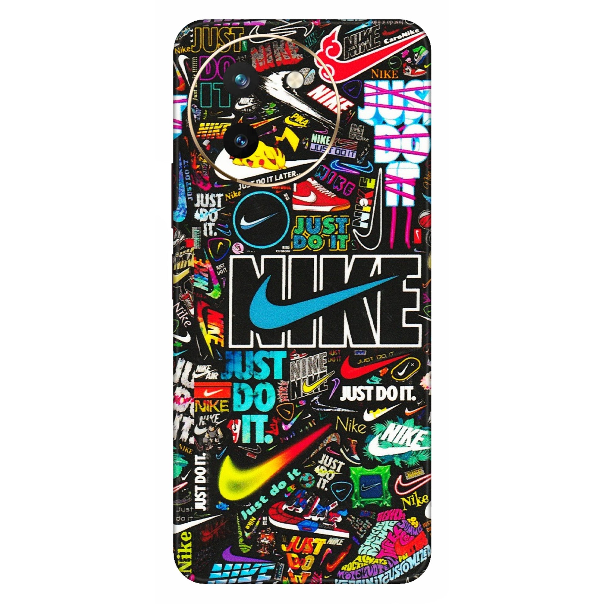 VIVO Z/V/X/T/U/S Series Phone Skins (All Models) - Just Do It Doodles - 3D Embossed Finish (L-166) Vivo T3 X (5G)