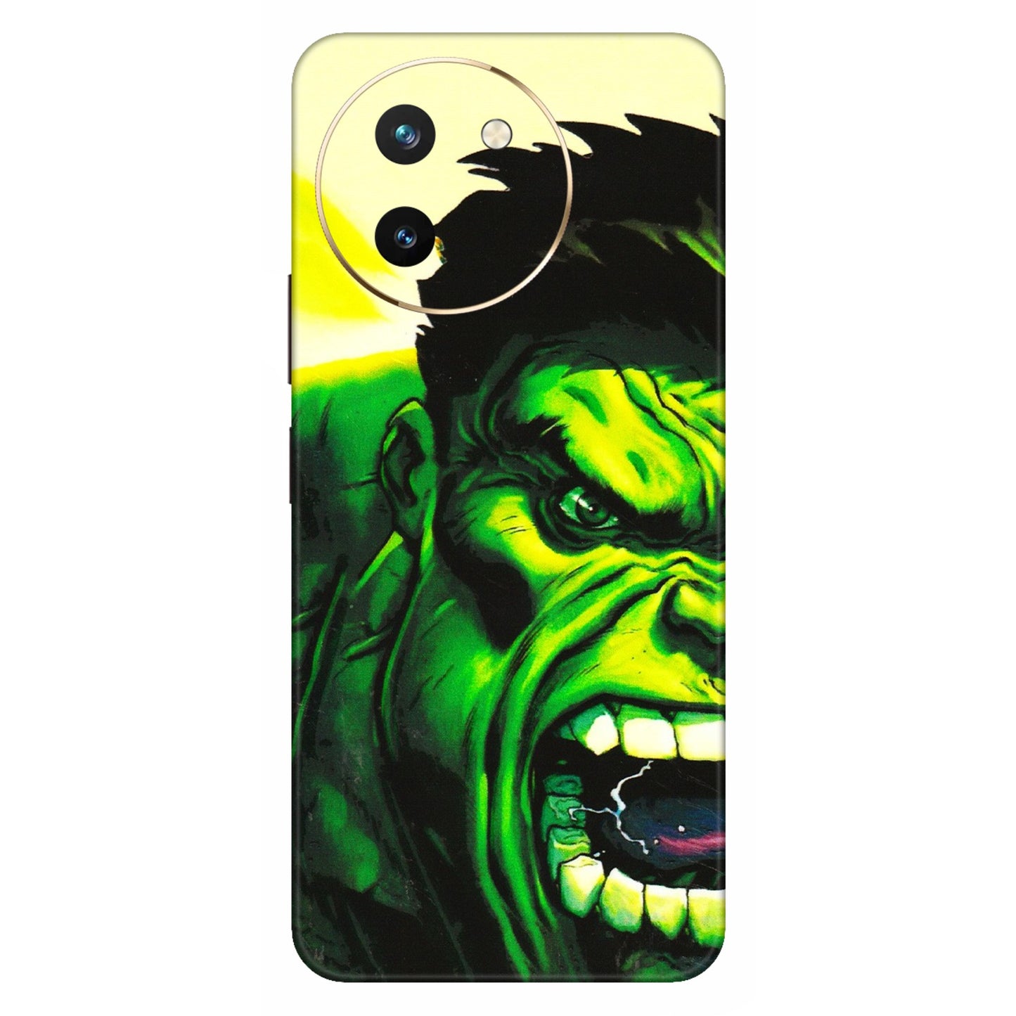VIVO Z/V/X/T/U/S Series Phone Skins (All Models) - Hulk - 3D Embossed Finish (L-180) Vivo T3 X (5G)