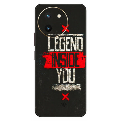 VIVO Z/V/X/T/U/S Series Phone Skins (All Models) - Legend Inside You - 3D Embossed Finish (L-186) Vivo T3 X (5G)