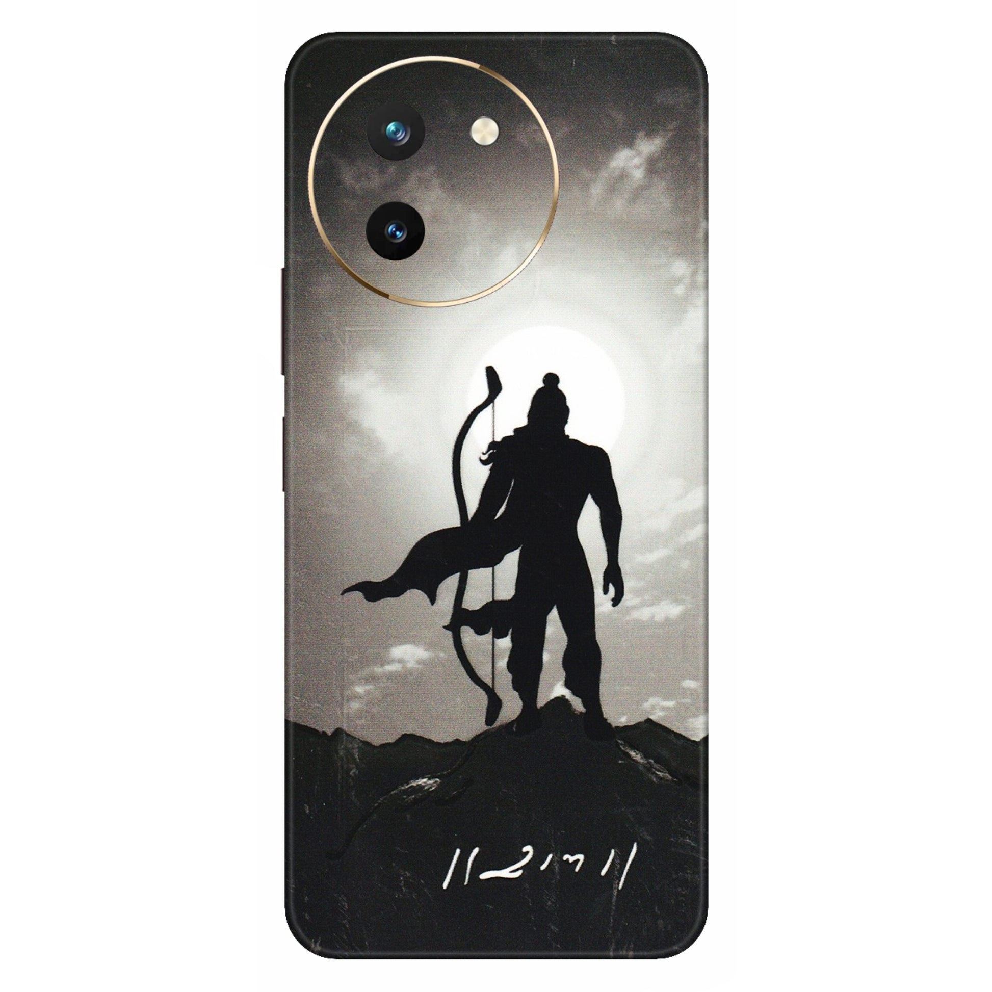 VIVO Z/V/X/T/U/S Series Phone Skins (All Models) - Jai Siya Ram - 3D Embossed Finish (L-200) Vivo T3 X (5G)