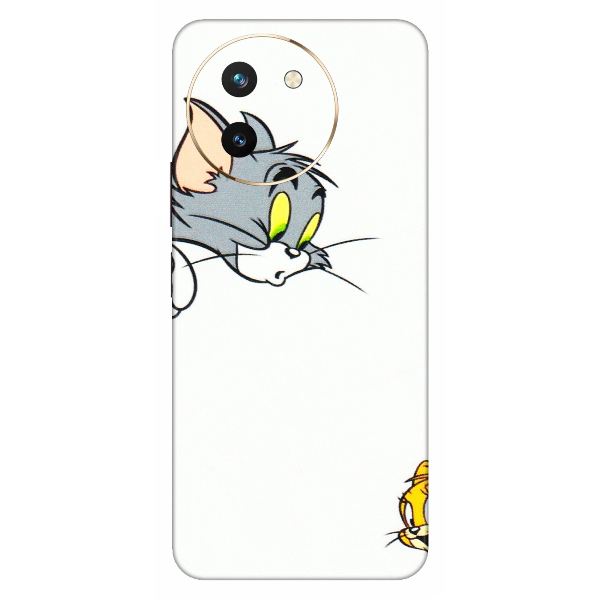 VIVO Z/V/X/T/U/S Series Phone Skins (All Models) - Cute Tom And Jerry - 3D Embossed Finish (L-220) Vivo T3 X (5G)