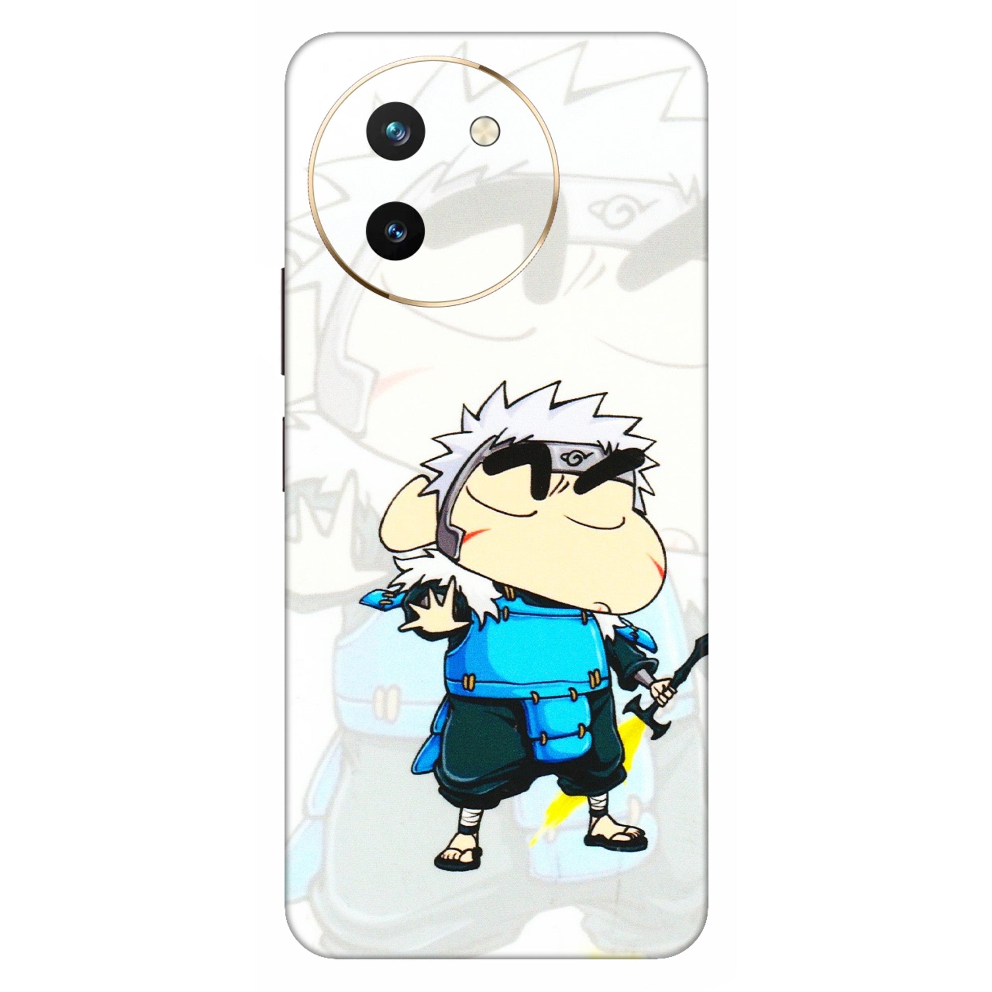 VIVO Z/V/X/T/U/S Series Phone Skins (All Models) - Angry Young Shinchan - 3D Embossed Finish (L-226) Vivo T3 X (5G)