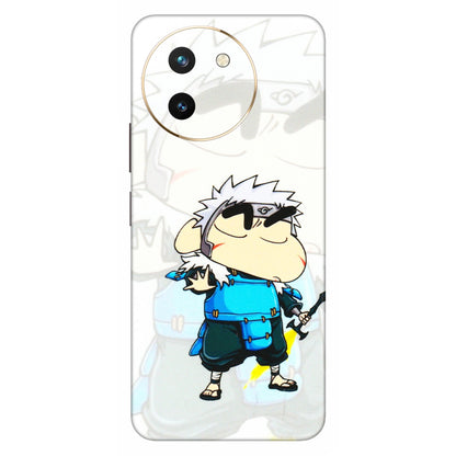 VIVO Z/V/X/T/U/S Series Phone Skins (All Models) - Angry Young Shinchan - 3D Embossed Finish (L-226) Vivo T3 X (5G)