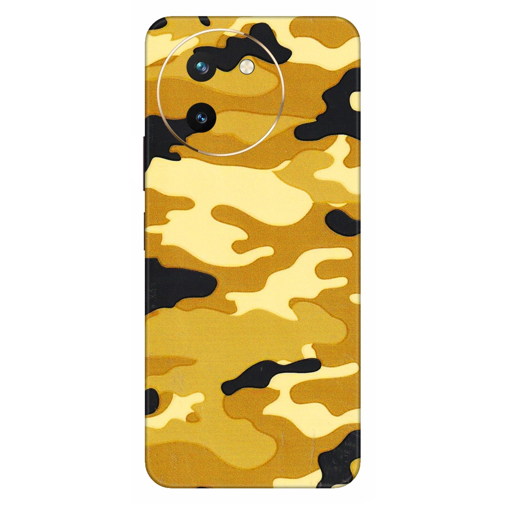 VIVO Z/V/X/T/U/S Series Phone Skins (All Models) - Indian Camo - 3D Embossed Finish (L-228) Vivo T3 X (5G)