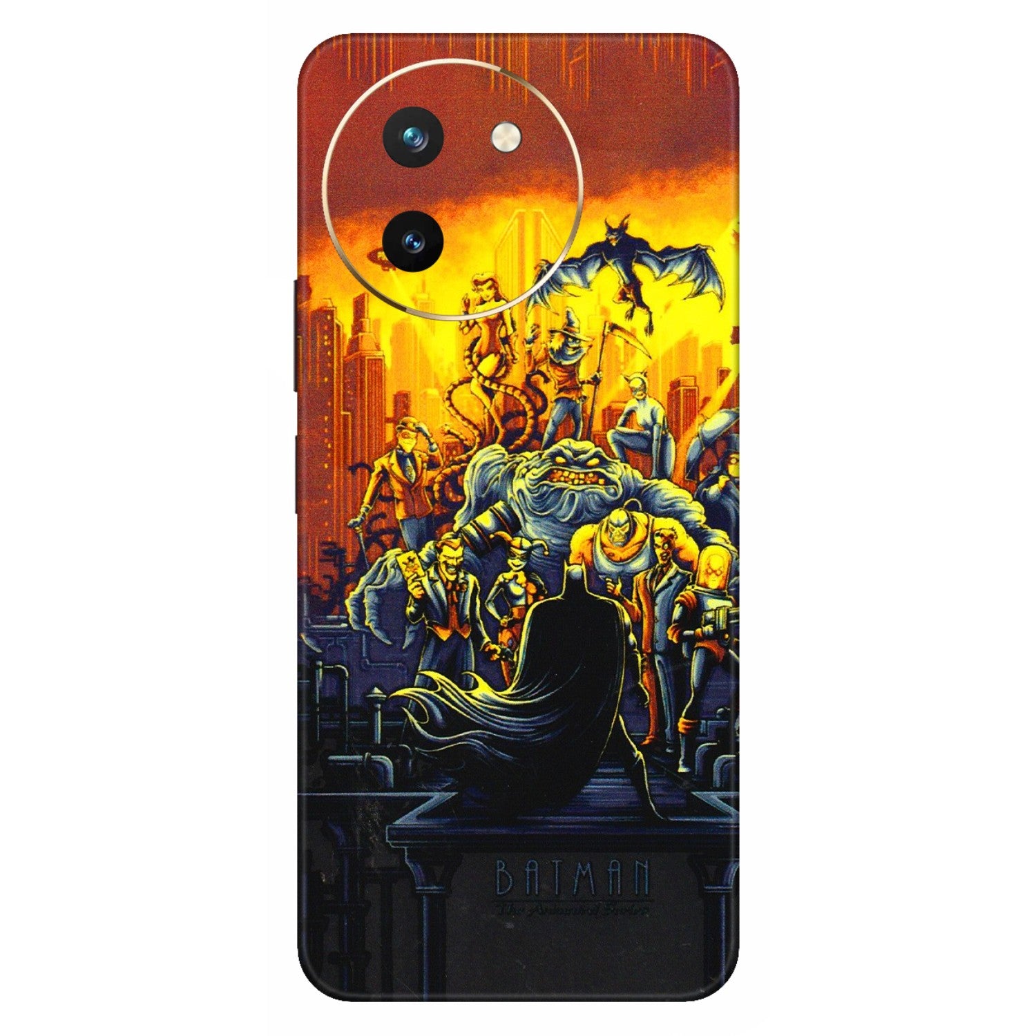 VIVO Z/V/X/T/U/S Series Phone Skins (All Models) - Games Doodles - 3D Embossed Finish (L-24) Vivo T3 X (5G)