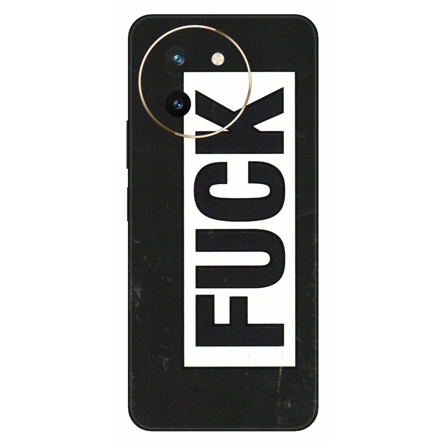 VIVO Z/V/X/T/U/S Series Phone Skins (All Models) - The F Word - 3D Embossed Finish (L-255) Vivo T3 X (5G)