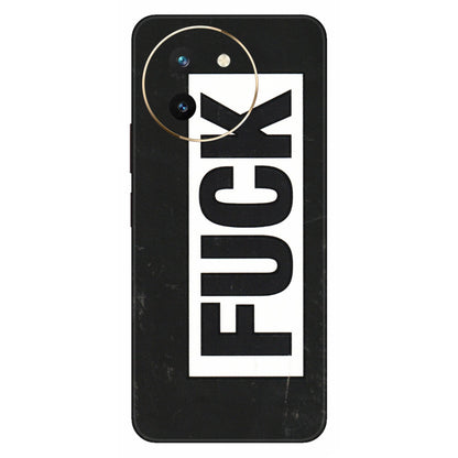 VIVO Z/V/X/T/U/S Series Phone Skins (All Models) - The F Word - 3D Embossed Finish (L-255) Vivo T3 X (5G)