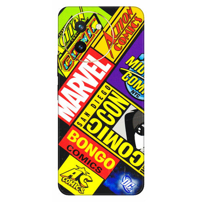 VIVO Z/V/X/T/U/S Series Phone Skins (All Models) - Bongo Comic Con - 3D Embossed Finish (L-325) Vivo T3 X (5G)