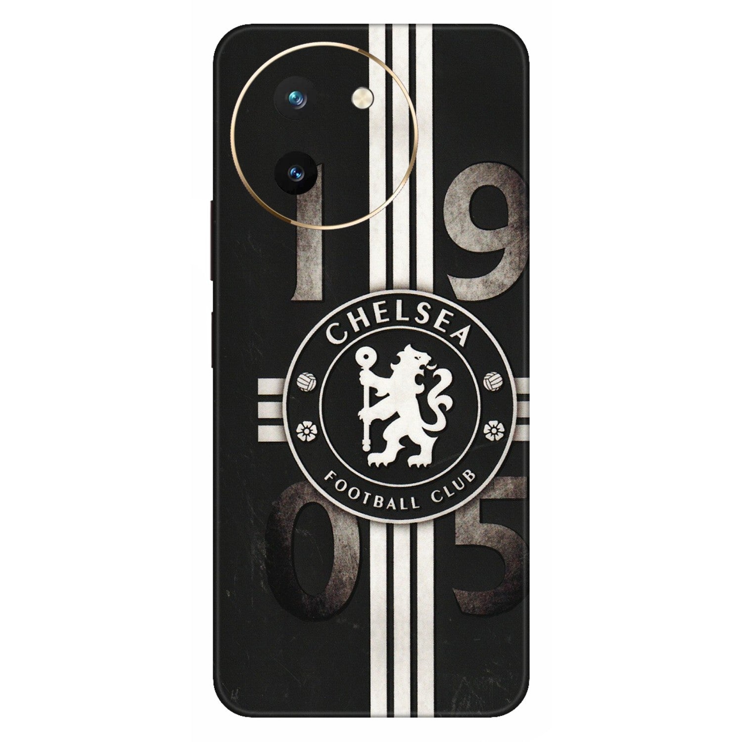 VIVO Z/V/X/T/U/S Series Phone Skins (All Models) - Chelsea Fan Club - 3D Embossed Finish (L-36) Vivo T3 X (5G)
