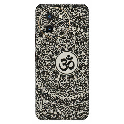 VIVO Z/V/X/T/U/S Series Phone Skins (All Models) - Aum Elegant Mandala - 3D Embossed Finish (L-62) Vivo T3 X (5G)