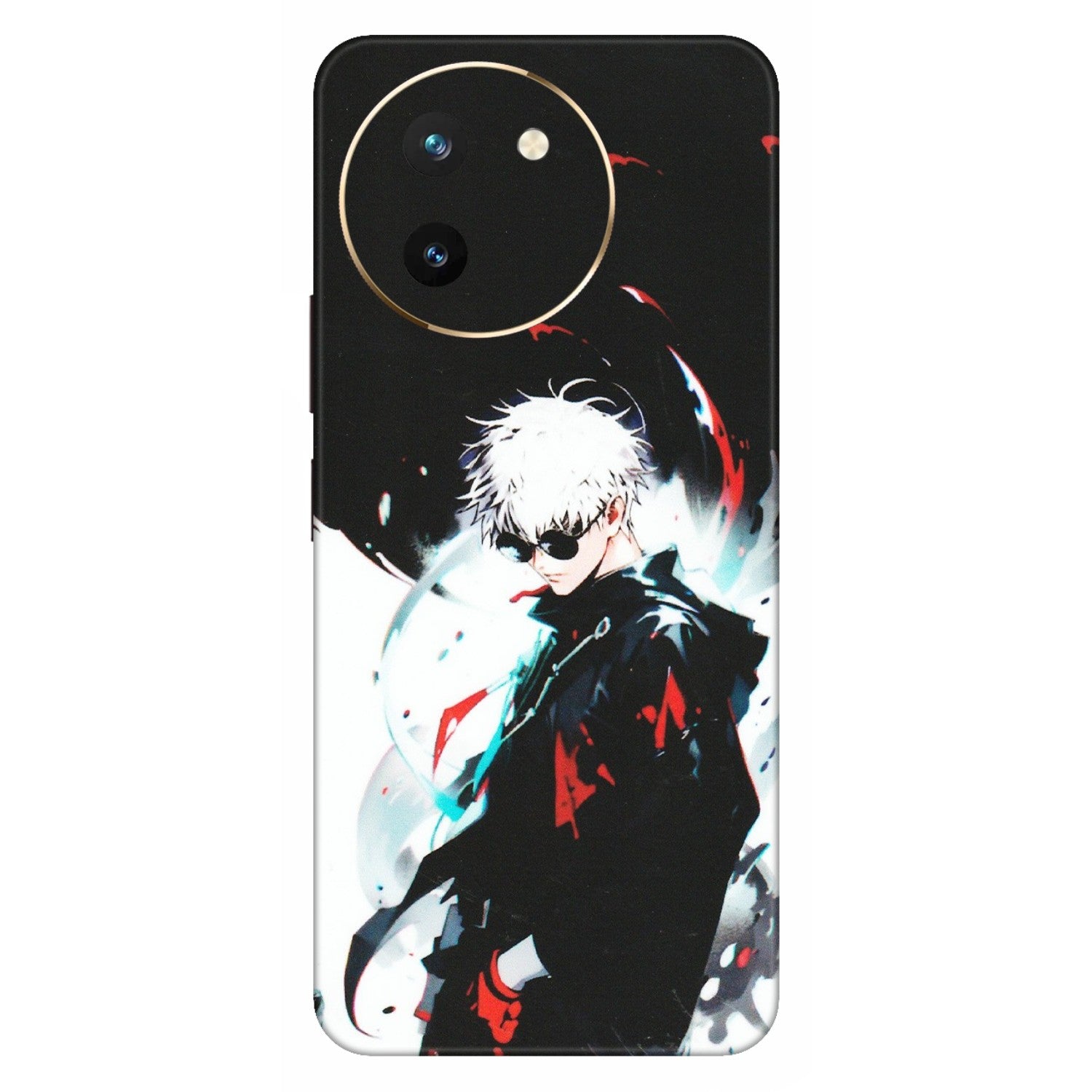 VIVO Z/V/X/T/U/S Series Phone Skins (All Models) - Gojo Powerful Charater Kaisen Anime - Matte Finish (M-144) Vivo T3 X (5G)