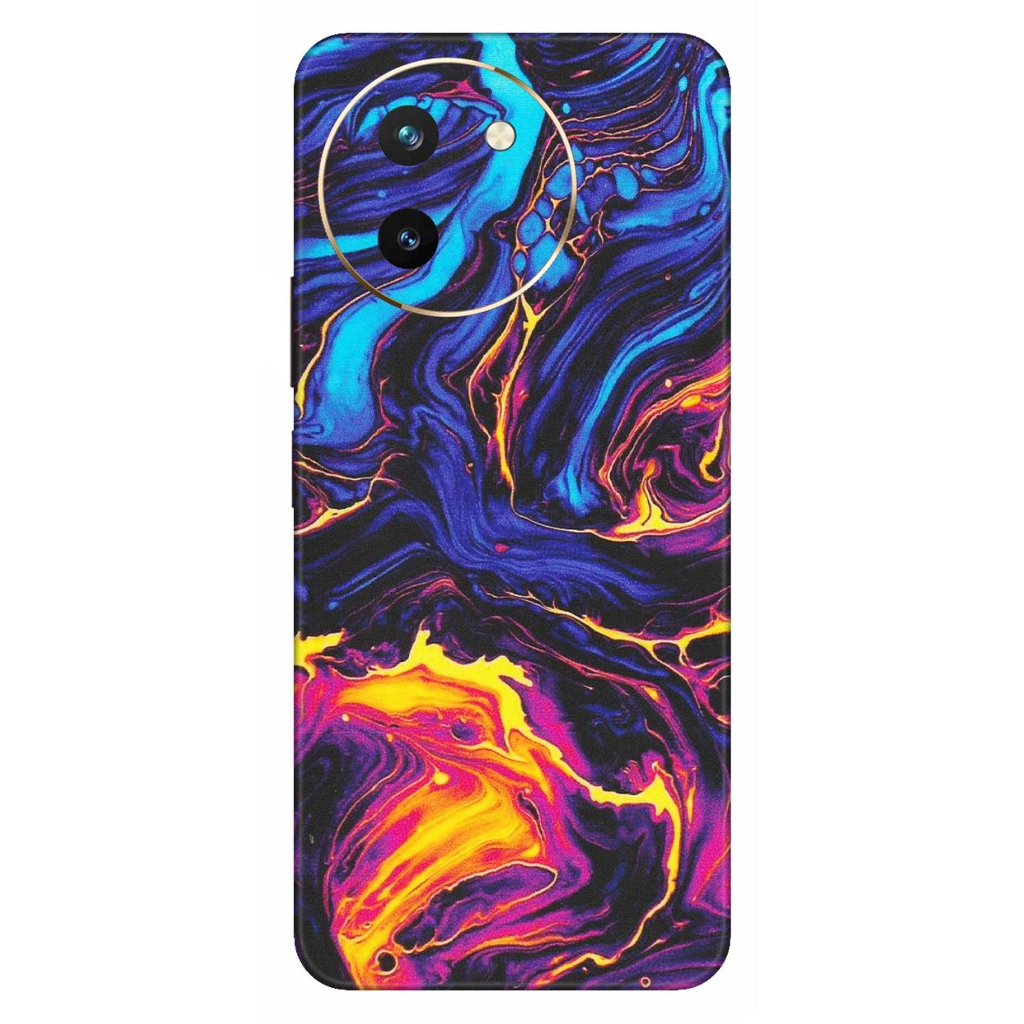 VIVO Z/V/X/T/U/S Series Phone Skins (All Models) - Abstract Paint Classy - Matte Finish (M-15) Vivo T3 X (5G)